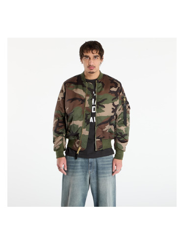 Яке Alpha Industries MA-1 Base Flight Jacket Camo Wdl Camo 65 M