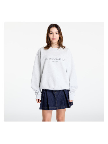 Суитшърт Sporty & Rich NY Health Club Crewneck UNISEX Heather Gray L