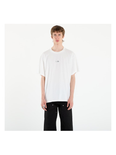Тениска MM6 Cotton T-Shirt Off White L