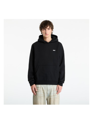 Суитшърт OBEY Bold Star Extra Heavy Hood Black L