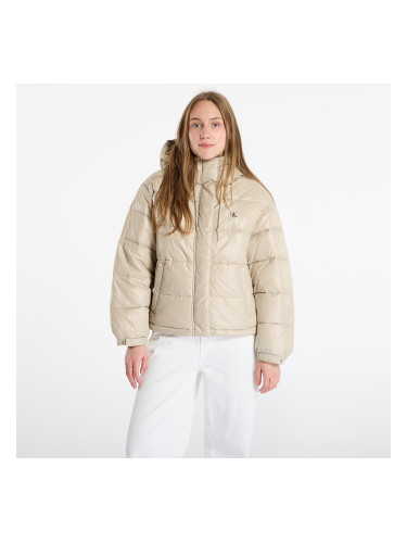 Яке Calvin Klein Jeans Shine Puffer Jacket Brown L