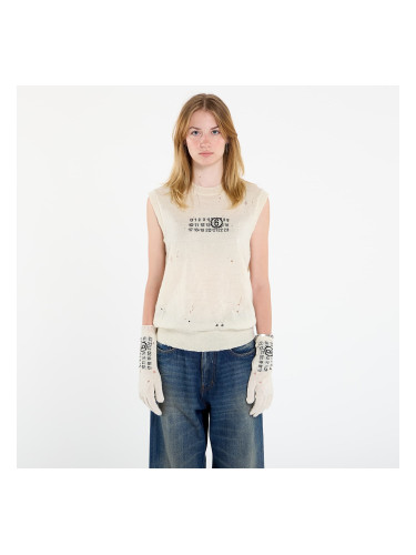 Елек MM6 Gilet Off White L