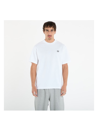 Тениска FRED PERRY Relaxed T-Shirt White L