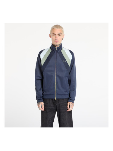 Яке FRED PERRY Striped Panel Track Jacket Dark Airforce M