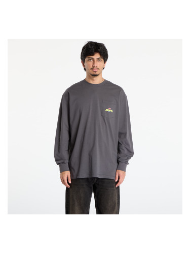 Тениска The North Face U Expedition Celebration Oversized L/S Tee UNISEX Anthracite Grey L