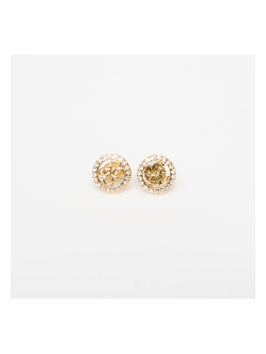 Обеци GUESS Life In 4G Gold Universal