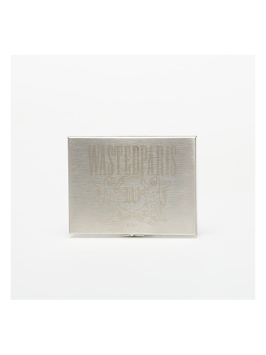Wasted Paris U Crest Metal Cigarette Case Silver Universal