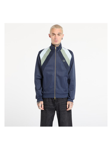 Яке FRED PERRY Striped Panel Track Jacket Dark Airforce M