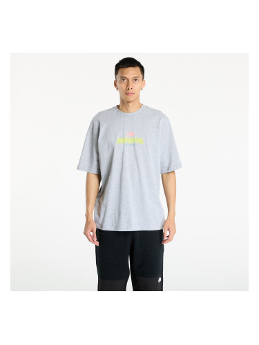 Тениска The North Face U Expedition Celebration Oversized S/S Tee UNISEX Light Grey Heather XL