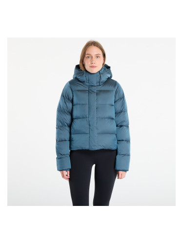 Пухено яке Columbia Amaze Puff™ Hooded Jacket Everblue High Shine XS
