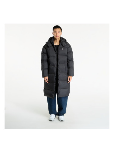 Палто Calvin Klein Jeans Ls Long Length Hooded Coat Black L