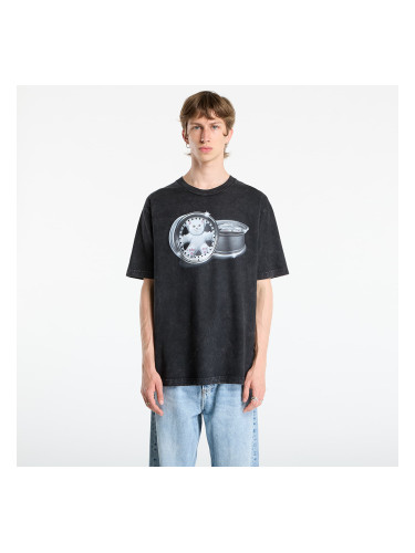 Тениска RIPNDIP Nerm Wheels Tee Black Vintage Wash S