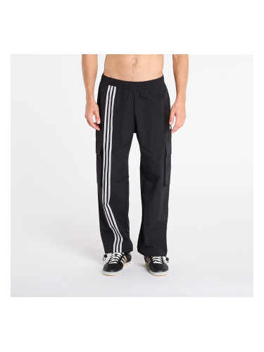 Панталони adidas Front Stripes Woven Cargo Tracksuit Bottoms Black S