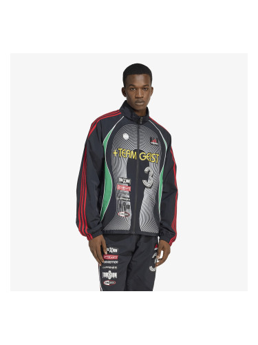 Яке adidas Teamgeist Moto Tracktop Black/ White/ Better Scarlet L