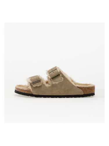 Сникърси Birkenstock Arizona Shearling Suede Leather/ Fur Taupe EUR 45