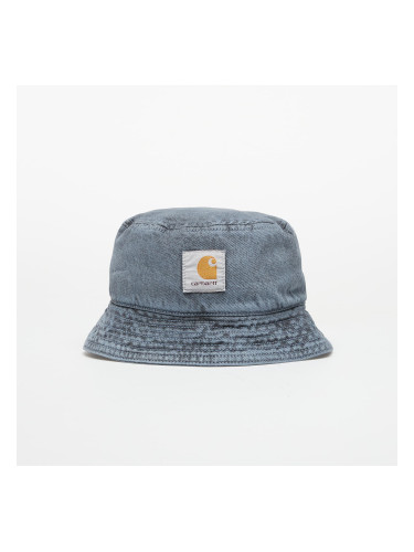 Шапка Carhartt WIP Tigan Bucket Hat Black/ Blue Fog Garment Dyed M-L