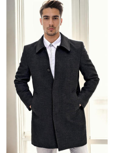 PLT9365 DEWBERRY MEN'S COAT-ANTHRACITE