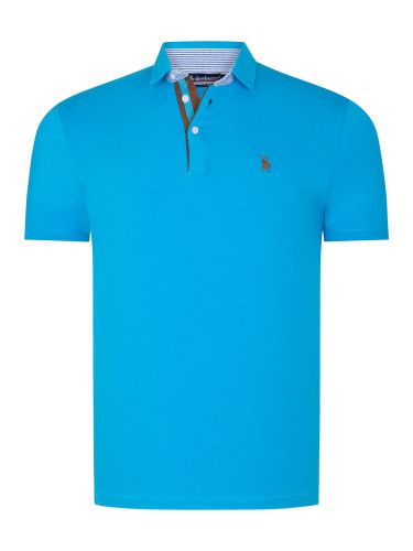 T9582 DEWBERRY MEN'S T-SHIRT-DARK TURQUOISE