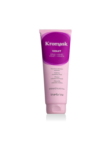 Inebrya Kromask Coloring Nourishing Mask Боя за коса 250 ml Нюанс Violet