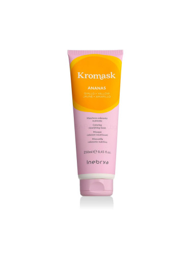 Inebrya Kromask Coloring Nourishing Mask Боя за коса 250 ml Нюанс Ananas