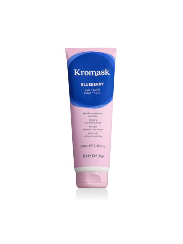 Inebrya Kromask Coloring Nourishing Mask Боя за коса 250 ml Нюанс Blueberry