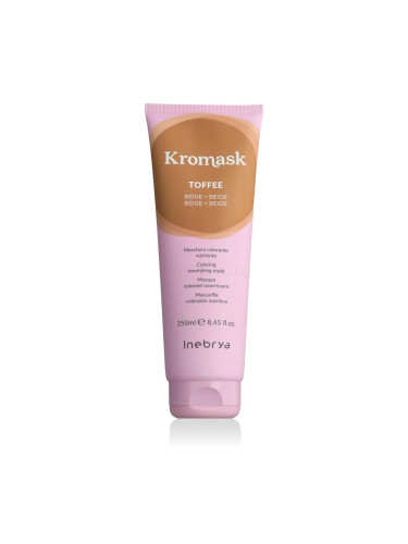 Inebrya Kromask Coloring Nourishing Mask Боя за коса 250 ml Нюанс Toffee