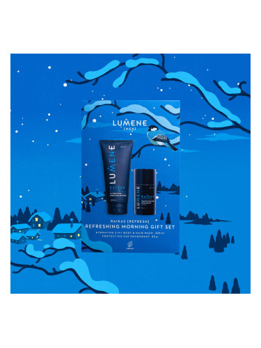 Освежаващ комплект за мъже LUMENE MEN RAIKAS REFRESHING MORNING GIFT SET 2025