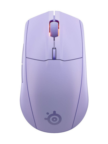  Гейминг мишка SteelSeries - Rival 3 Gen 2, оптична, безжична, лилава