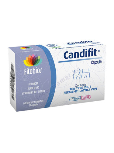 ФИТОБИОС КАНДИФИТ капсули * 24 