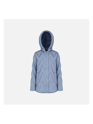 Light Blue Women's Down Jackets Geox Plummery - Women's