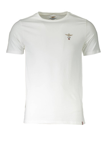 AERONAUTICA MILITARE MEN'S OUTDOOR T-SHIRT WHITE