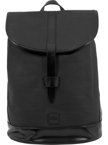 Backpack with top cover - black