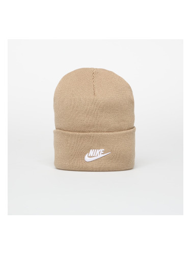 Шапка Nike Peak Futura Beanie Khaki/ White Universal
