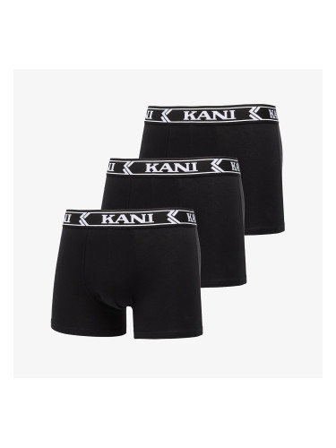 Боксерки Karl Kani Retro Tape 3 Pack Boxer Briefs Black L