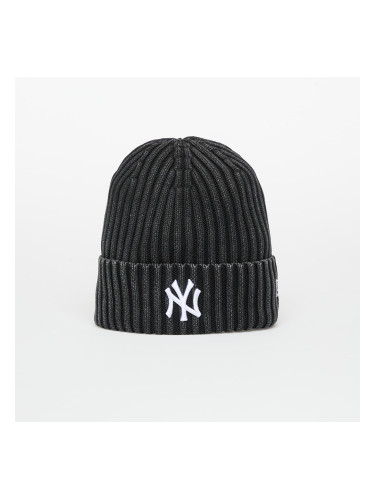Шапка New Era Knit Medium MLB Washed Beanie New York Yankees Black Universal