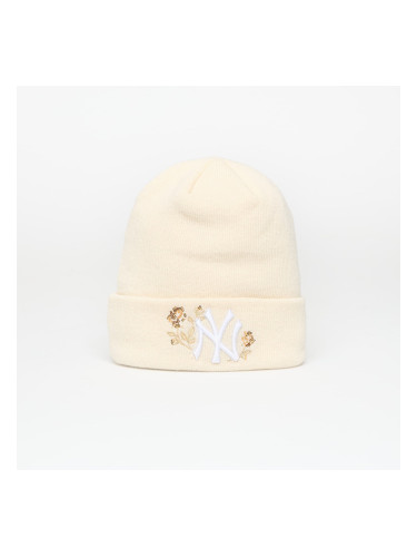 Шапка New Era New York Yankees MLB Sequi Cuff Knit Beanie Hat Rose Cream Universal