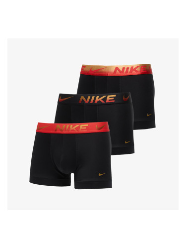 Боксерки Nike Dri-FIT Essential Micro Trunk 3-Pack Black L