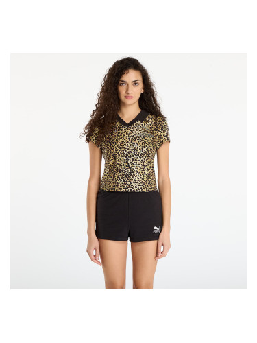 Тениска PUMA x A$AP ROCKY Animal Baby Tee Warm Beige/ AOP XS