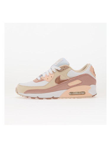 Сникърси Nike Wmns Air Max 90 Nn Prm White/ Particle Pink-Washed Coral-Pearl White EUR 44.5