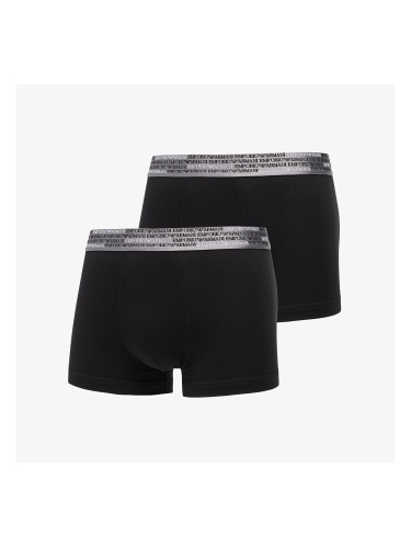 Боксерки EA7 Emporio Armani Bottom Trunk 2-Pack Black/ Black XL