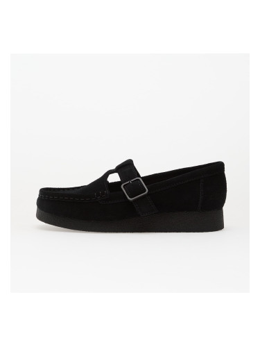 Clarks WallabeeEVOBar Black Suede 6