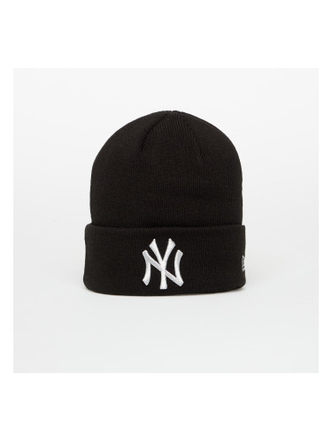 Шапка New Era Knit Medium MLB Metallic Beanie New York Yankees Black Universal