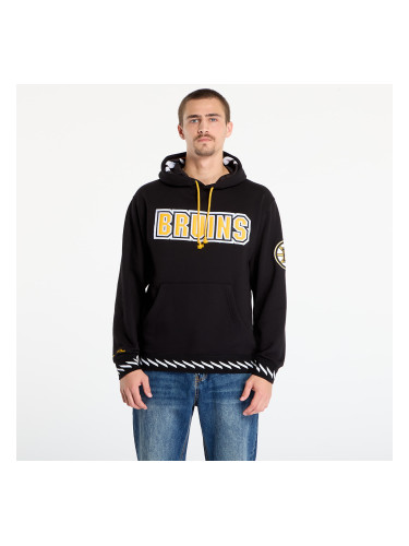 Суитшърт Mitchell & Ness NHL Playmaker Fleece Hoodie Vintage Logo Ducks Black M