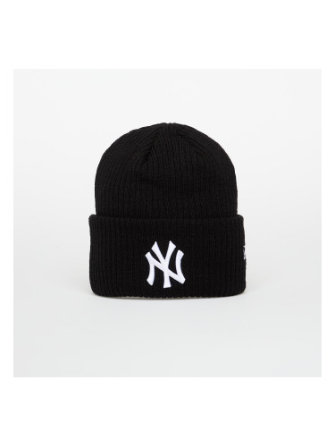 Шапка New Era Knit Medium MLB Wide Cuff Beanie New York Yankees Black Universal