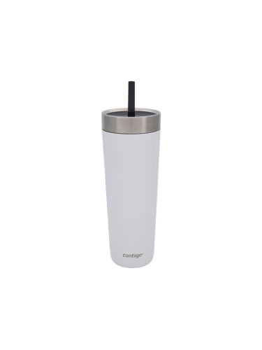 Contigo Water Bottle Luxe Spillproof Tumb 720 ml White Universal
