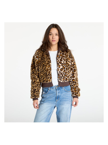 Яке Urban Classics Ladies Cropped Faux Fur Leo Jacket Leo L