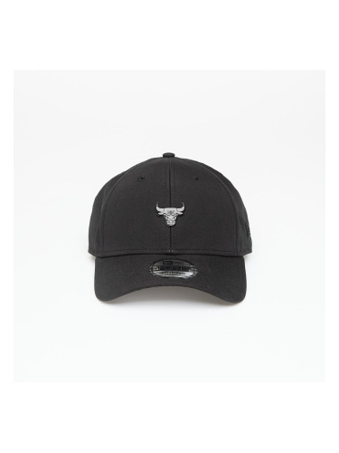 Шапка New Era Chicago Bulls NBA Pin 9FORTY Adjustable Cap Black/ Black Universal