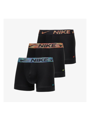 Боксерки Nike Dri-FIT Essential Micro Trunk 3-Pack Black L
