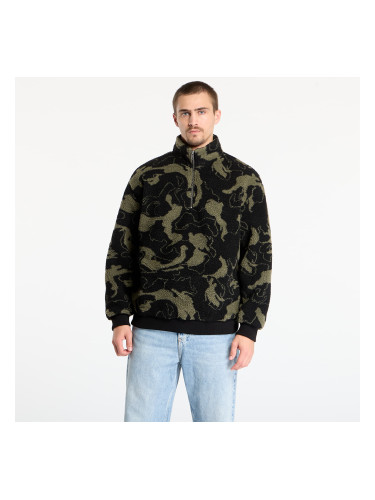 Суитшърт Urban Classics Oversized Pattern Teddy Troyer Olive Swirl L