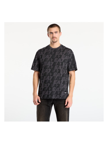 Тениска EA7 Emporio Armani Train Logo Series M Polar Logo Asphalt S